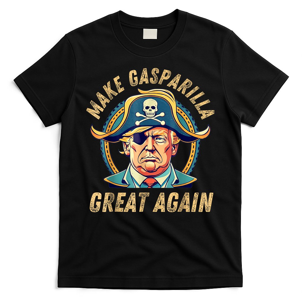 Funny Trump 2024 Make Gasparilla Great Again Gasparilla T-Shirt
