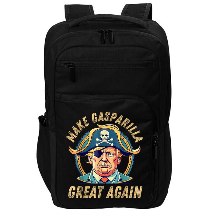 Funny Trump 2024 Make Gasparilla Great Again Gasparilla Impact Tech Backpack