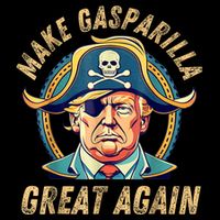 Funny Trump 2024 Make Gasparilla Great Again Gasparilla 16 in Basic Backpack