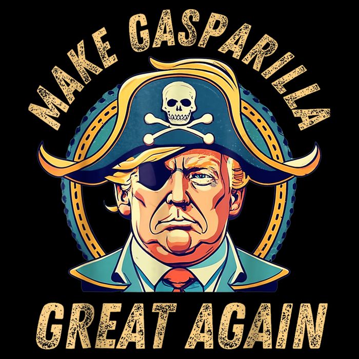 Funny Trump 2024 Make Gasparilla Great Again Gasparilla 16 in Basic Backpack