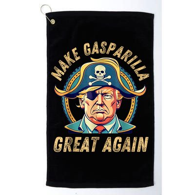 Funny Trump 2024 Make Gasparilla Great Again Gasparilla Golf Towel