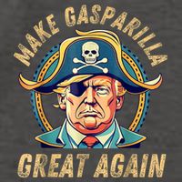 Funny Trump 2024 Make Gasparilla Great Again Gasparilla Vector Backpack