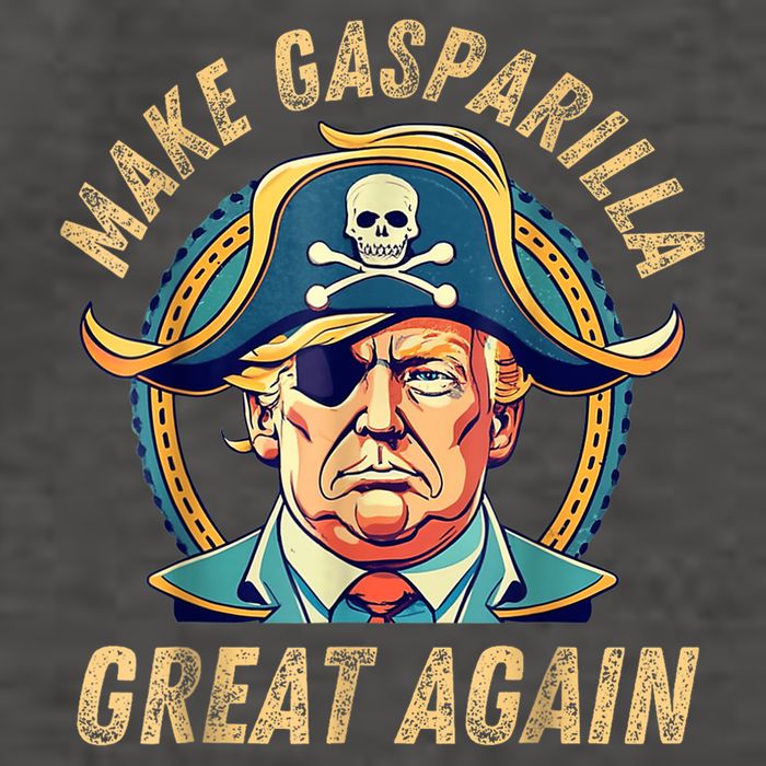 Funny Trump 2024 Make Gasparilla Great Again Gasparilla Vector Backpack