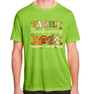 Family Thanksgiving 2024 Thanksgiving Crew Matching Group Adult ChromaSoft Performance T-Shirt