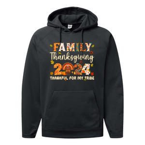 Family Thanksgiving 2024 Thanksgiving Crew Matching Group Performance Fleece Hoodie