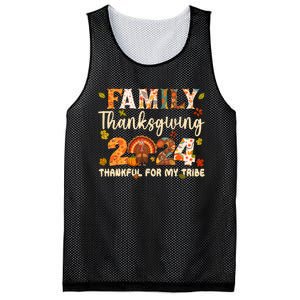 Family Thanksgiving 2024 Thanksgiving Crew Matching Group Mesh Reversible Basketball Jersey Tank