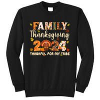 Family Thanksgiving 2024 Thanksgiving Crew Matching Group Tall Sweatshirt