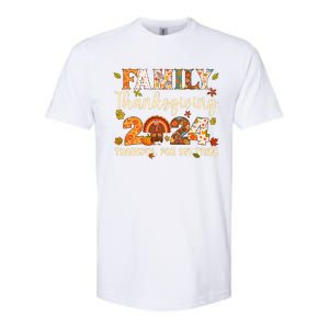 Family Thanksgiving 2024 Thanksgiving Crew Matching Group Softstyle CVC T-Shirt