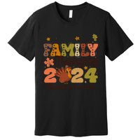 Family Thanksgiving 2024 Thankful For My Tribe Group Autumn Premium T-Shirt