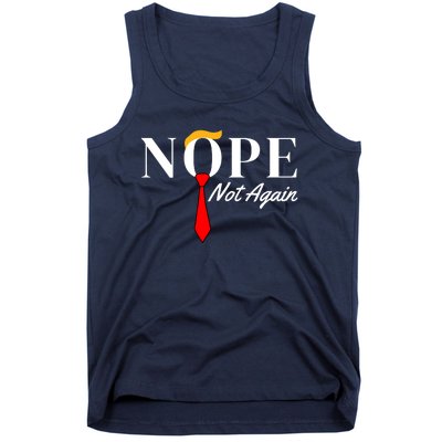 Funny Trump 2024 Nope Not Again Tank Top