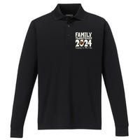 Family Thanksgiving 2024 Crew Dabbing Turkey Group Matching Performance Long Sleeve Polo