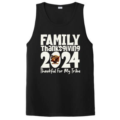 Family Thanksgiving 2024 Crew Dabbing Turkey Group Matching PosiCharge Competitor Tank