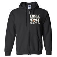 Family Thanksgiving 2024 Crew Dabbing Turkey Group Matching Full Zip Hoodie