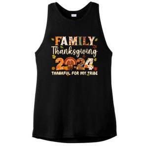 Family Thanksgiving 2024 Thanksgiving Crew Matching Group Ladies PosiCharge Tri-Blend Wicking Tank