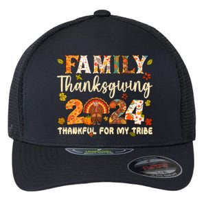 Family Thanksgiving 2024 Thanksgiving Crew Matching Group Flexfit Unipanel Trucker Cap