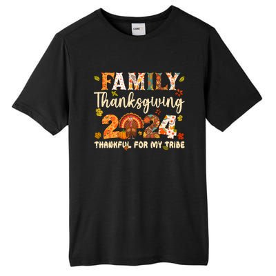 Family Thanksgiving 2024 Thanksgiving Crew Matching Group Tall Fusion ChromaSoft Performance T-Shirt