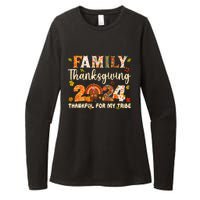 Family Thanksgiving 2024 Thanksgiving Crew Matching Group Womens CVC Long Sleeve Shirt