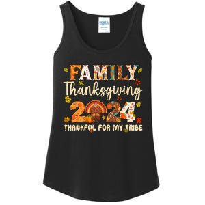 Family Thanksgiving 2024 Thanksgiving Crew Matching Group Ladies Essential Tank