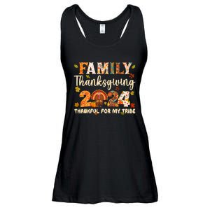 Family Thanksgiving 2024 Thanksgiving Crew Matching Group Ladies Essential Flowy Tank