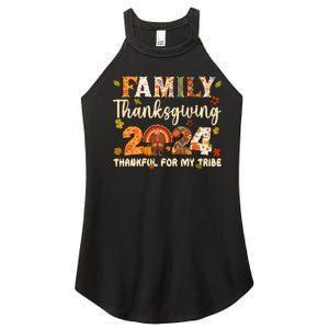 Family Thanksgiving 2024 Thanksgiving Crew Matching Group Women's Perfect Tri Rocker Tank