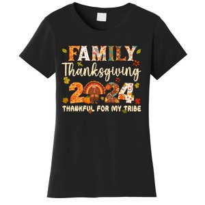 Family Thanksgiving 2024 Thanksgiving Crew Matching Group Women's T-Shirt