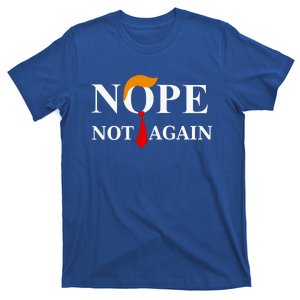 Funny Trump 2024 Nope Not Again T-Shirt