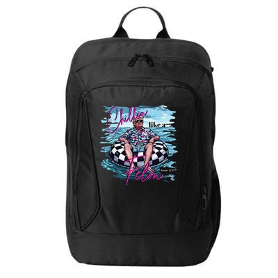 Funny Trump 2024 Chilling Like A Felon Summer 2024 City Backpack