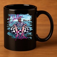 Funny Trump 2024 Chilling Like A Felon Summer 2024 11oz C Handle Ceramic Mug