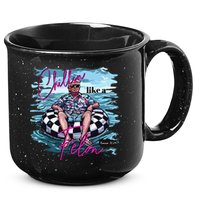 Funny Trump 2024 Chilling Like A Felon Summer 2024 15oz Campfire Ceramic Mug
