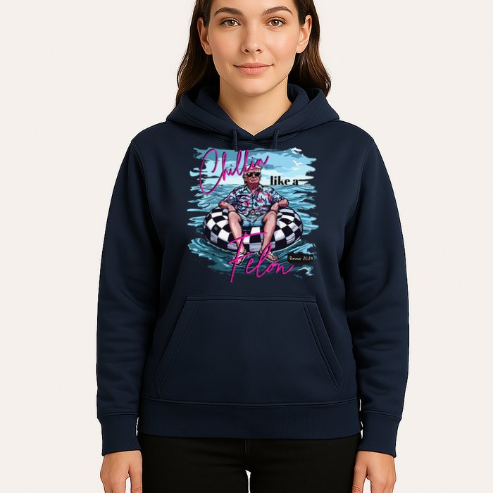Funny Trump 2024 Chilling Like A Felon Summer 2024 Hoodie