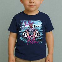Funny Trump 2024 Chilling Like A Felon Summer 2024 Toddler T-Shirt