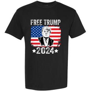 FREE TRUMP 2024 Garment-Dyed Heavyweight T-Shirt