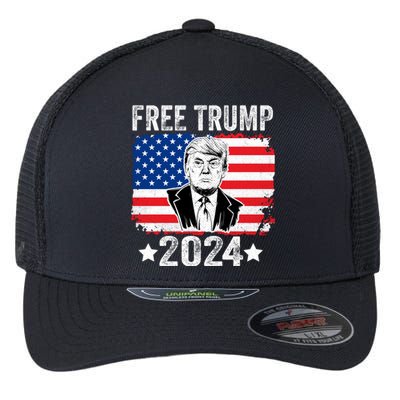 FREE TRUMP 2024 Flexfit Unipanel Trucker Cap