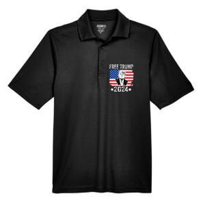 FREE TRUMP 2024 Men's Origin Performance Pique Polo