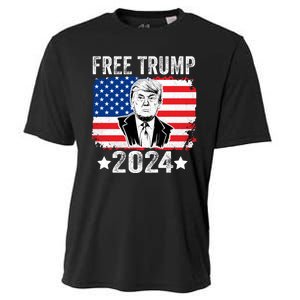 FREE TRUMP 2024 Cooling Performance Crew T-Shirt