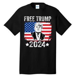 FREE TRUMP 2024 Tall T-Shirt