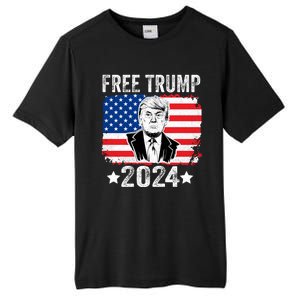 FREE TRUMP 2024 Tall Fusion ChromaSoft Performance T-Shirt