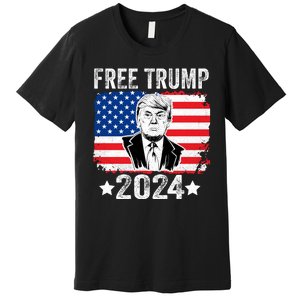 FREE TRUMP 2024 Premium T-Shirt