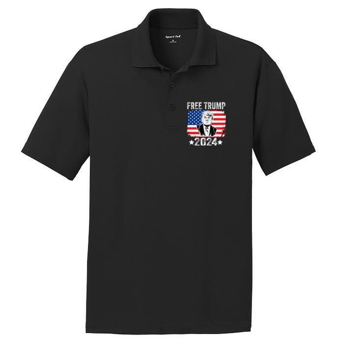 FREE TRUMP 2024 PosiCharge RacerMesh Polo