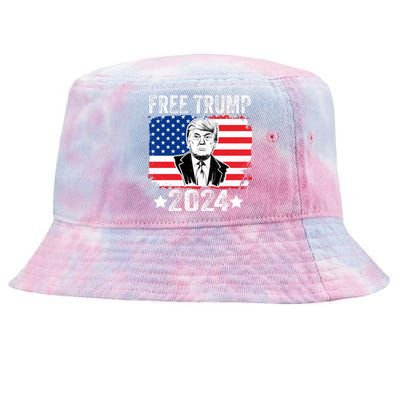 FREE TRUMP 2024 Tie-Dyed Bucket Hat