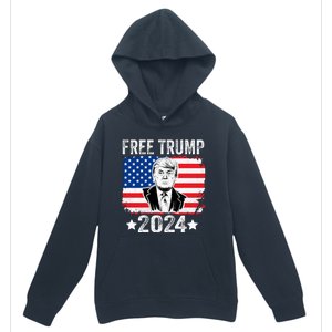 FREE TRUMP 2024 Urban Pullover Hoodie