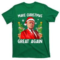 Funny Trump 2024 Make Christmas Great Again Funny Xmas Santa Gift T-Shirt