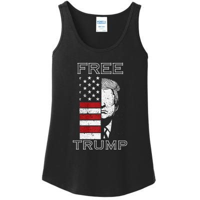 Free Trump 2024 Ladies Essential Tank