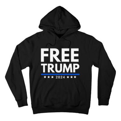 Free Trump 2024 Tall Hoodie