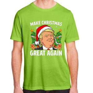 Funny Trump 2024 Make Christmas Great Again Adult ChromaSoft Performance T-Shirt