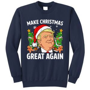 Funny Trump 2024 Make Christmas Great Again Sweatshirt