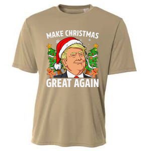 Funny Trump 2024 Make Christmas Great Again Cooling Performance Crew T-Shirt