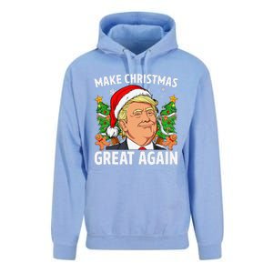 Funny Trump 2024 Make Christmas Great Again Unisex Surf Hoodie