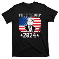 Free Trump 2024 Donald Trump USA Election T-Shirt