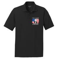 Free Trump 2024 Donald Trump USA Election PosiCharge RacerMesh Polo